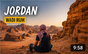 Jordania: atardecer en Wadi Rum
