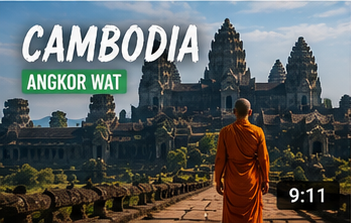 Camboya: amanecer en Angkor Wat